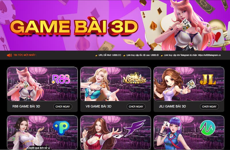 Game bài 3D 